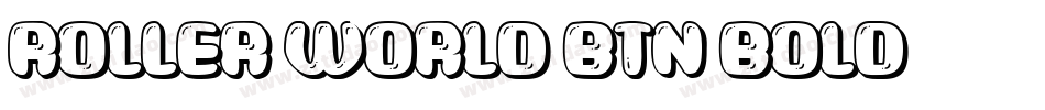 Roller World BTN Bold字体转换
